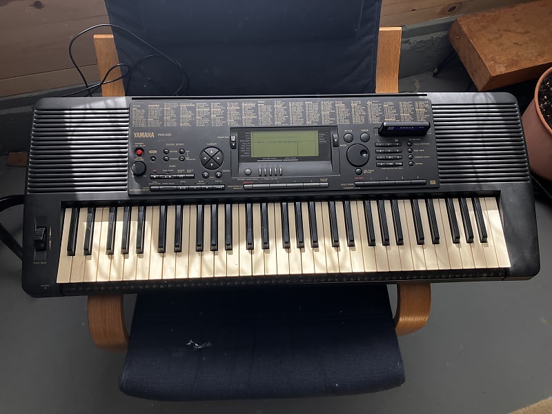 Yamaha PSR 520 Late 90's - Black | Reverb