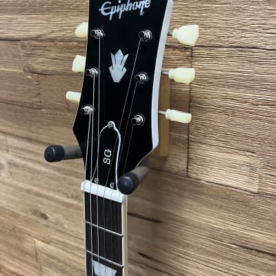 Epiphone SG Standard Electric Guitar 2023- Alpine White 6lbs 10oz. New! image 11