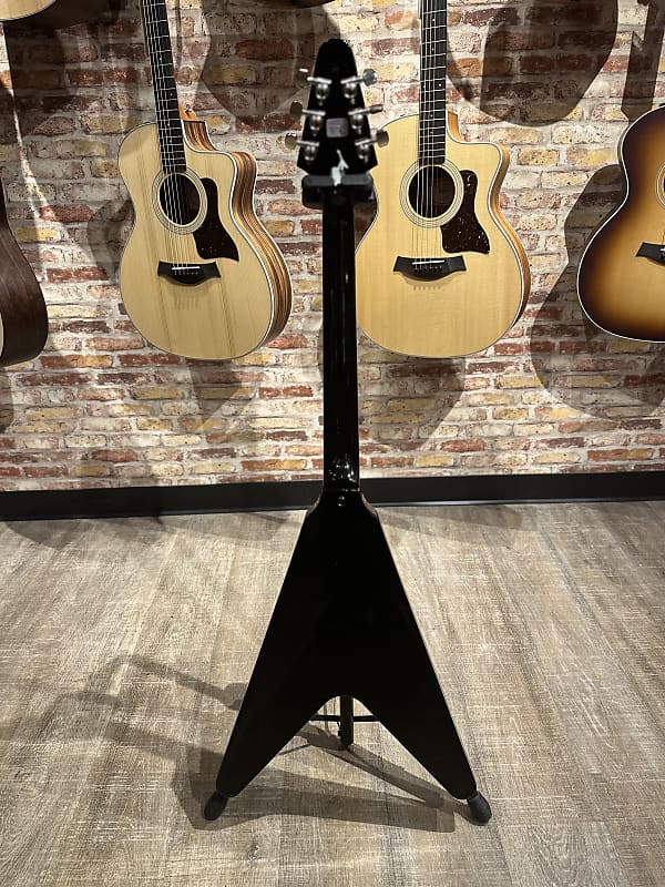 Epiphone Kirk Hammett 1979 Flying V - Ebony | Reverb
