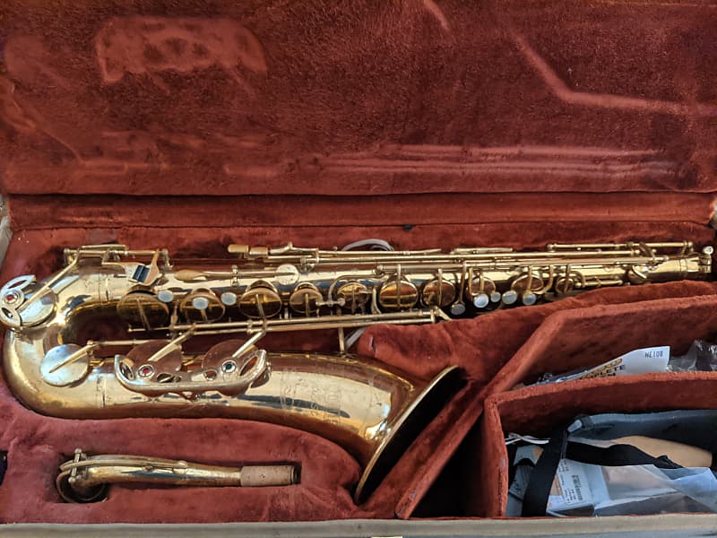 H. Couf Royalist Tenor Saxophone 1969 Reverb