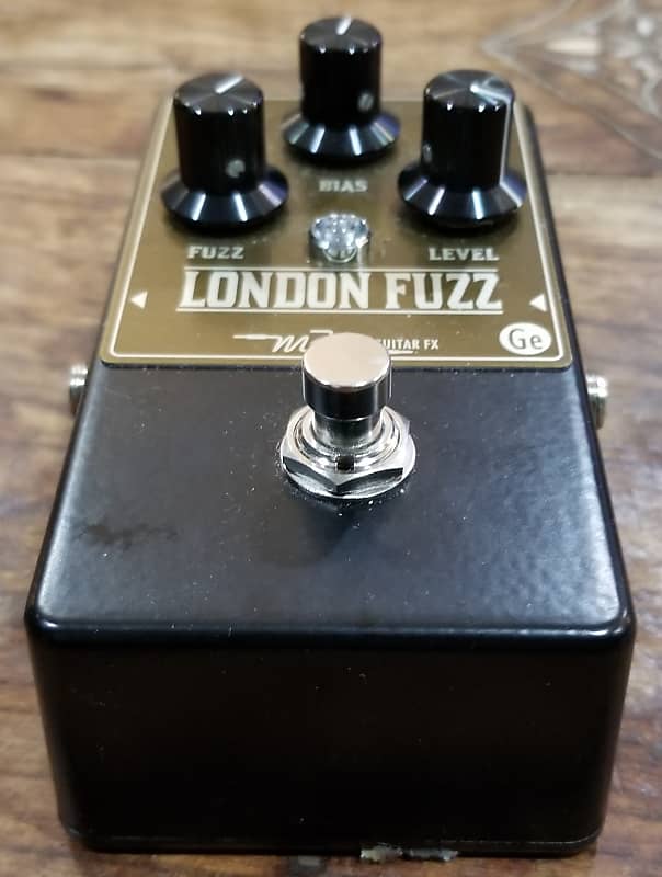 MJM Guitar FX London Germanium Fuzz Black Canada | Reverb
