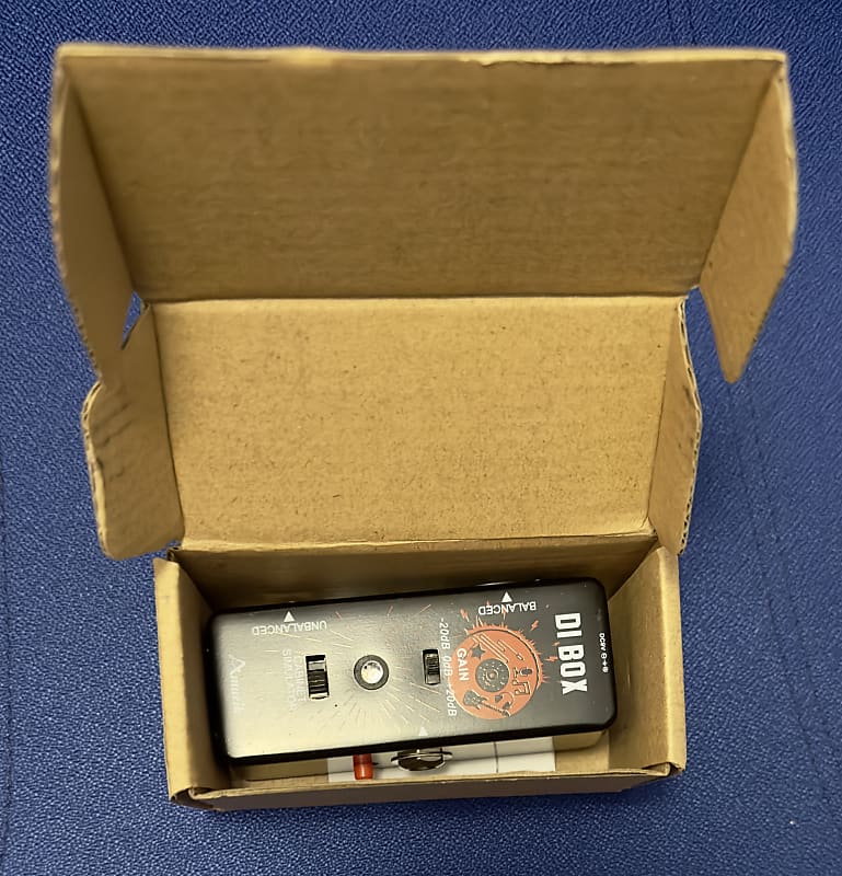 Di Box Effect Pedal for Electric Guitar Pedal with True Reverb