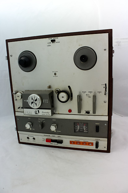 Akai X-1800SD Vintage Cross-Field Super Deluxe Reel To Reel 8-Track Recorder