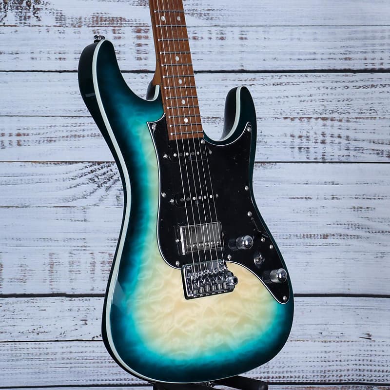Amazon.com: Ibanez Premium AZ24P1QM Electric Guitar - Deep