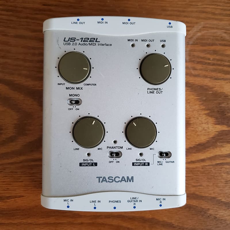 TASCAM US-122L USB Audio Interface