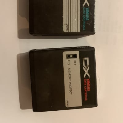 YAMAHA「ROM 1 & 2」DATA CARTRIDGE fof DX7（RAM-a-ROM-in (SOS