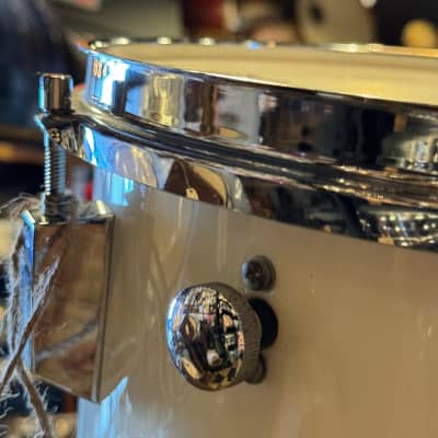 VINTAGE 1983 Sonor Phonic Drum Set in Gloss White - 14x22, 9x13, 10x14, 16x16 image 9