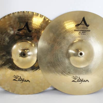 ZILDJIAN A.CUSTOM MASTERSOUND HIHATS 14inch TOP&BOTTOM Hi-Hat