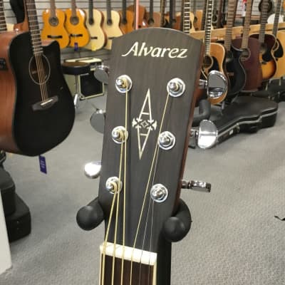 Alvarez ABT610ESHB Baritone Acoustic / Electric Guitar - Sunburst image 3