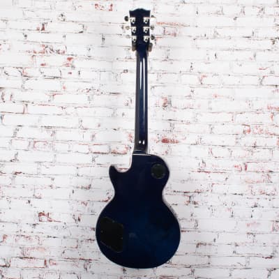 Gibson Les Paul Studio Electric Guitar, Midnight Blue x0197