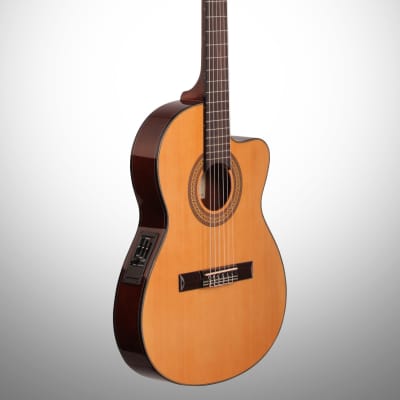Ibanez GA5TCE Classical Cutaway Acoustic-Electric Guitar image 5