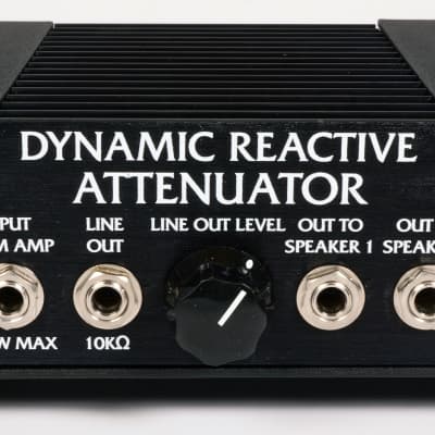 Brand New THD 8 Ohm Hot Plate Reactive Attenuator and Load Box, All Black, Direct From THD! image 2