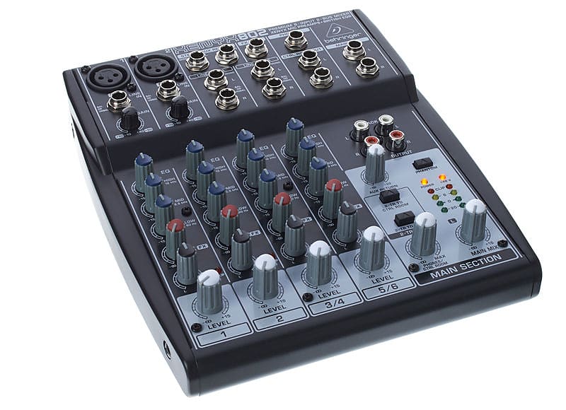 Behringer 802 8-Input 2-Bus Mixer XENYX EQ | Reverb Canada