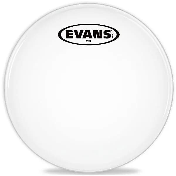 Evans TT10MXW MX White Marching Tenor Drum Head - 10" image 1