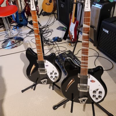 Rickenbacker  360/12   2020 12-String Electric Guitar JetGlo 2020 - Black image 10