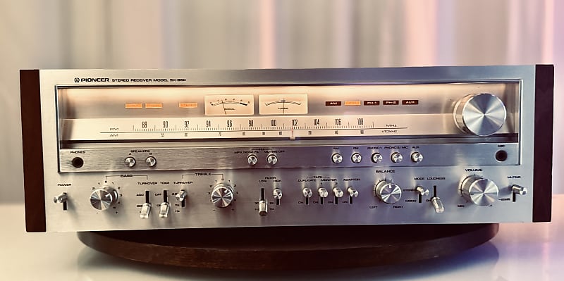 Vintage Pioneer SX-850 Stereo Receiver - Serviced + Cleaned + LED