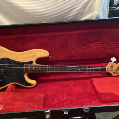 Fender  P bass   Modified 1977 Natural image 5