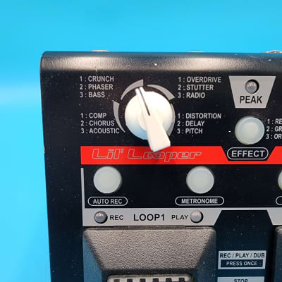 Vox VLL-1 Lil' Looper Multi Guitar Effect Pedal Phrase Sampler Bass Overdrive image 2