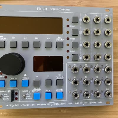 Orthogonal Devices Black ER-301 - Eurorack Module on ModularGrid