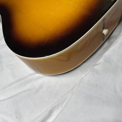Framus Texan 5/296 12 String Acoustic Guitar 1960s - Sunburst image 16