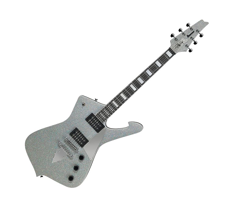 Ibanez PS60SSL Paul Stanley Signature Electric Guitar - Silver Sparkle image 1
