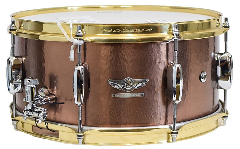 Tama Star Reserve Hammered Brass Snare 14x5.5