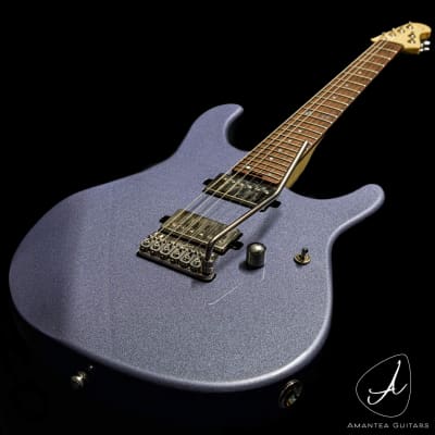 Amantea guitars Musicstyle AP 2021 Celestitegrey for sale