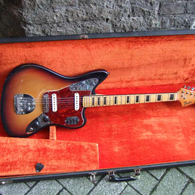 Fender Jaguar 1971 - Sunburst with maple cap neck - VERY RARE!! for sale