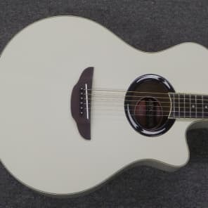 Yamaha APX500II APX Series Acoustic Guitar White | Reverb