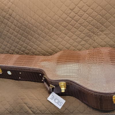 Stone Case Company ST-DAG Alligator Dreadnought Acoustic Guitar Hard Case w/Hygrometer image 14