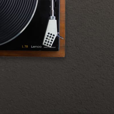 VINTAGE TURNTABLE+AMPLIFIER COMBO (LENCO L78+KENWOOD KR 2400) image 1