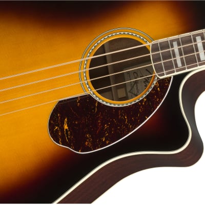 Fender Kingman Bass SCE Acoustic‑Electric Bass 3‑Color Sunburst Bild 4