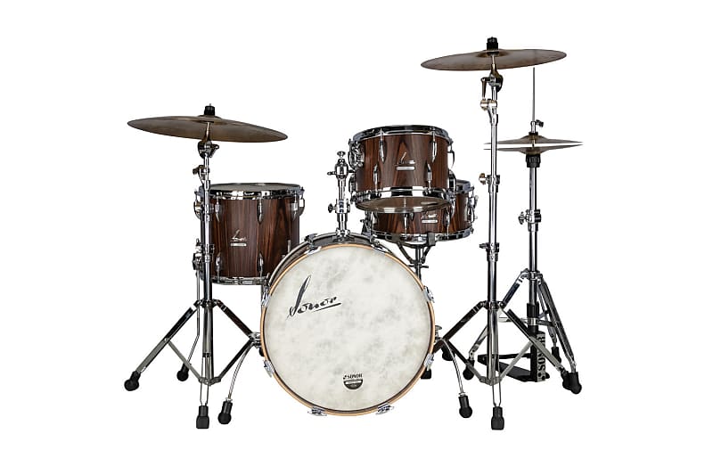 Sonor Vintage Series 3-Piece Kit 20/12/14 W/Mount in Rosewood Semi Gloss image 1