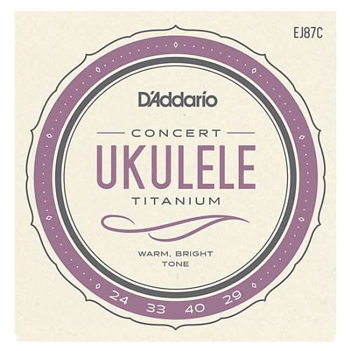 D'Addario Titanium Ukulele Strings - Concert image 1