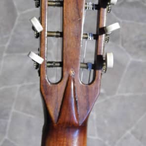 RARITY old WETTENGEL all solid PARLOR parlour guitar Bayreuth Germany ~1920 image 5