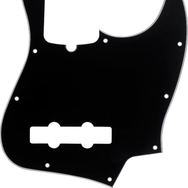 Photos - Guitar Fender Pickguard Jazz Bass Hole Mount with Truss Rod N... Standard 