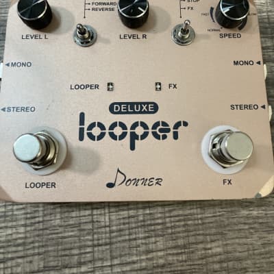 Reverb.com listing, price, conditions, and images for donner-deluxe-looper