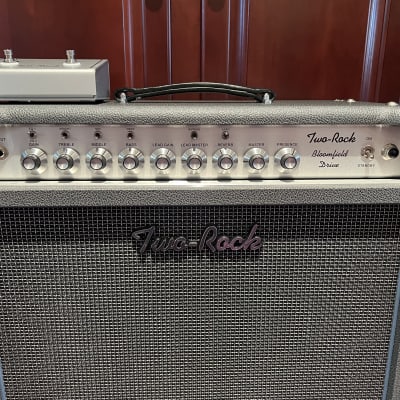 **with TUKI Cover** Two Rock Bloomfield Drive 40/20 Combo 2020’s  - Slate Gray/Silver Chassis image 2