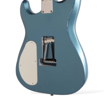Fiam Guitars Mirari 2023 Pelham Blue over Silver. By past Ronin Guitars luthier Izzy Lugo. NEW (Authorized Dealer) image 8