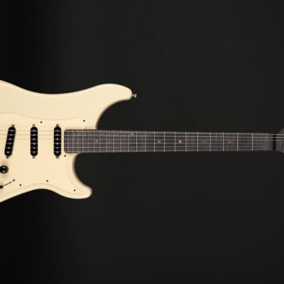 Vigier Expert Retro '54 in Retro White with Velour Noir Stained Maple Neck with Case #180321 image 4