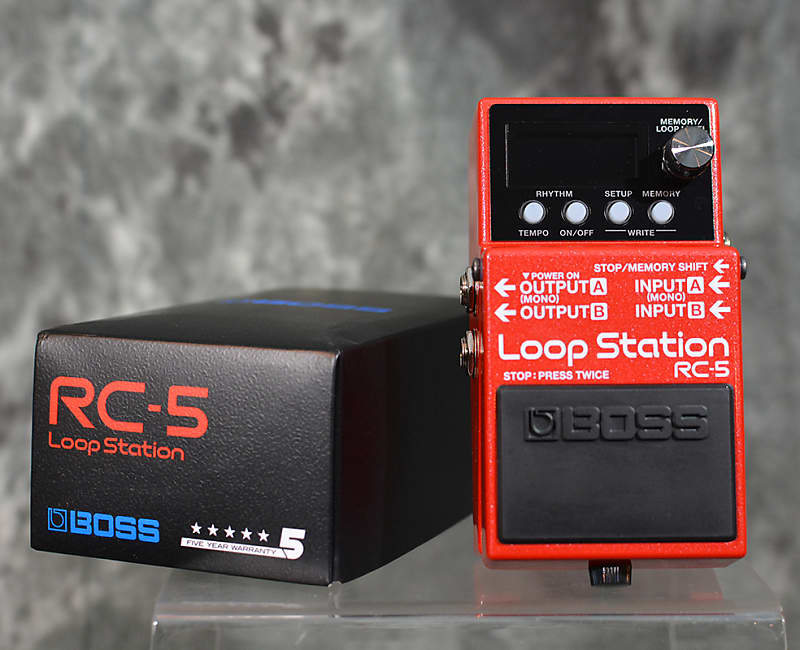 Boss RC-5 Loop Station Effects Pedal w/ FREE Same Day Shipping image 1
