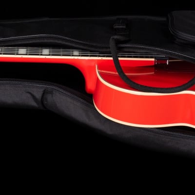 D'Angelico Premier Series EXL-1 Hollowbody Electric Guitar Fiesta Red - KP183741-6.93 lbs image 7
