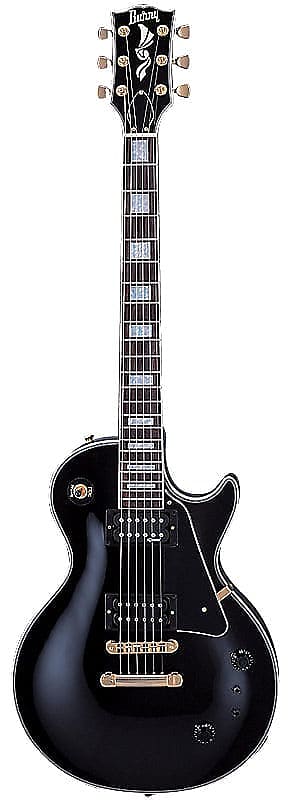 Burny RLC-95S Black Les Paul with Sustainer 2022 Black | Reverb