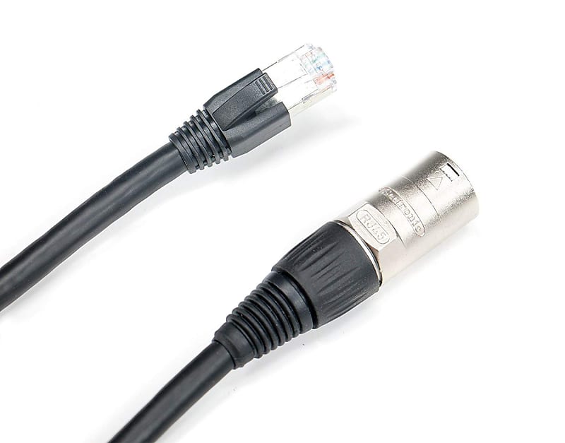 Elite Core PROCAT5E | Ultra-Flexible Shielded Tactical CAT5E | Tactical Ethernet To Booted RJ45 | 5' ft image 1