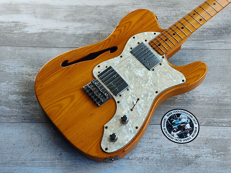 1977 Greco Japan TE-500 Thinline Semi Hollowbody Telecaster