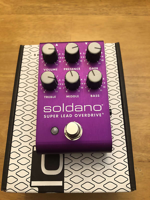 SLO PLUS Pedal – Custom Purple - soldano.com