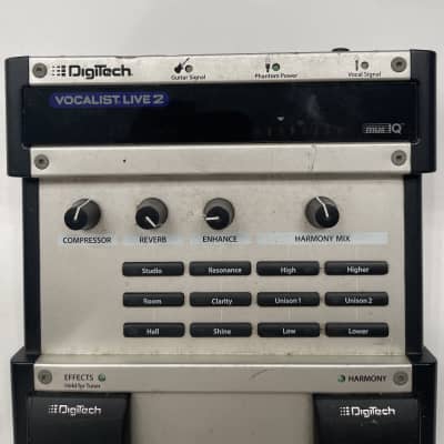 Digitech Vocalist Live 2 Harmony Vocal Multi Effects Processor Pedal + PSU image 2