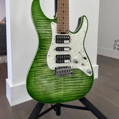 SCHECTER SD-2-24-AL (See-Thru Green/R) | Reverb