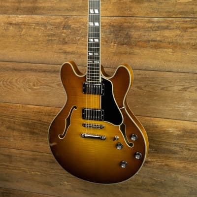 Eastman T486-GB Thinline Archtop Electric Guitar w/ Case image 2