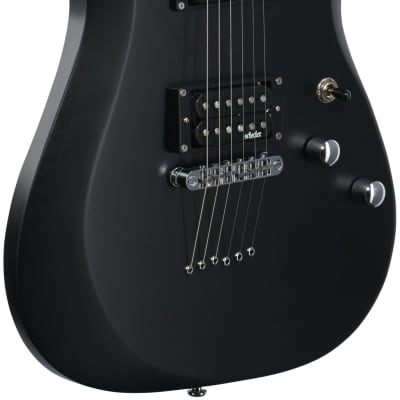 Schecter C-6 Deluxe Electric Guitar, Satin Black image 4